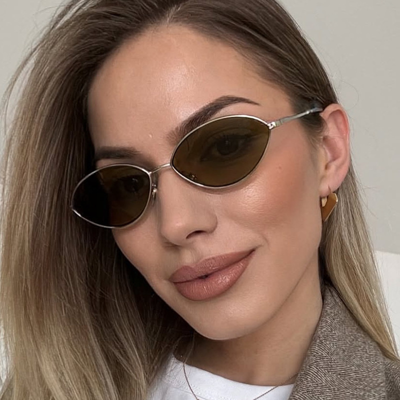 Sunglasses Cat Eye - Kacamata Mata Kucing Retro untuk Wanita,