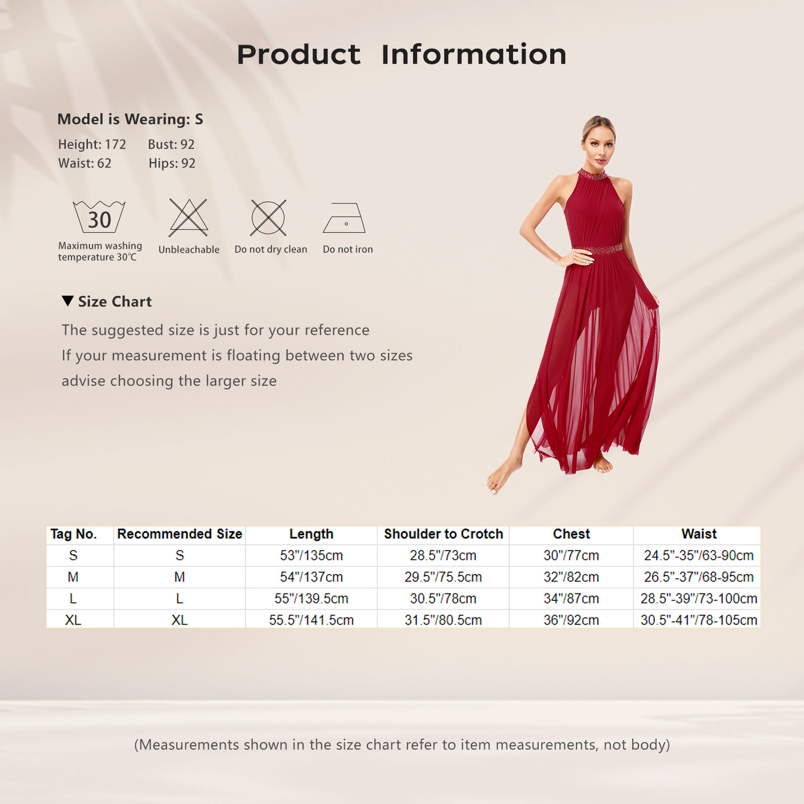 Wanita Split Mesh Tipis Halter - Maxi Dress Halter ulasan dan harga