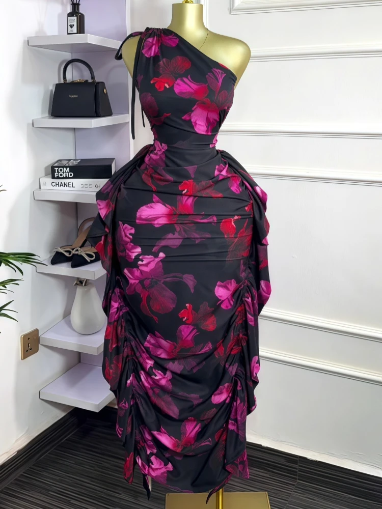 Gaun Panjang Maxi Midi Bodycon - Midi Skirt Floral ulasan dan harga