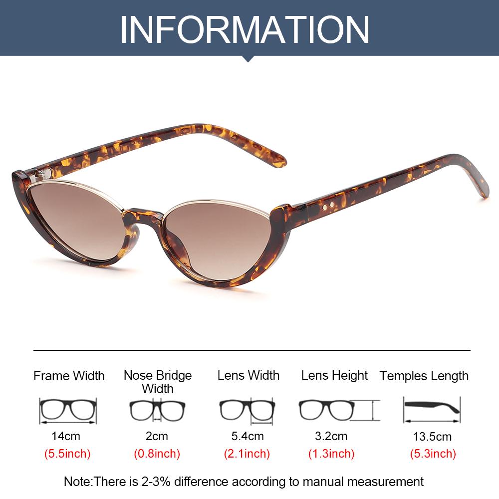 Kacamata Hitam Vintage Kecil M - Sunglasses Cat Eye ulasan dan harga