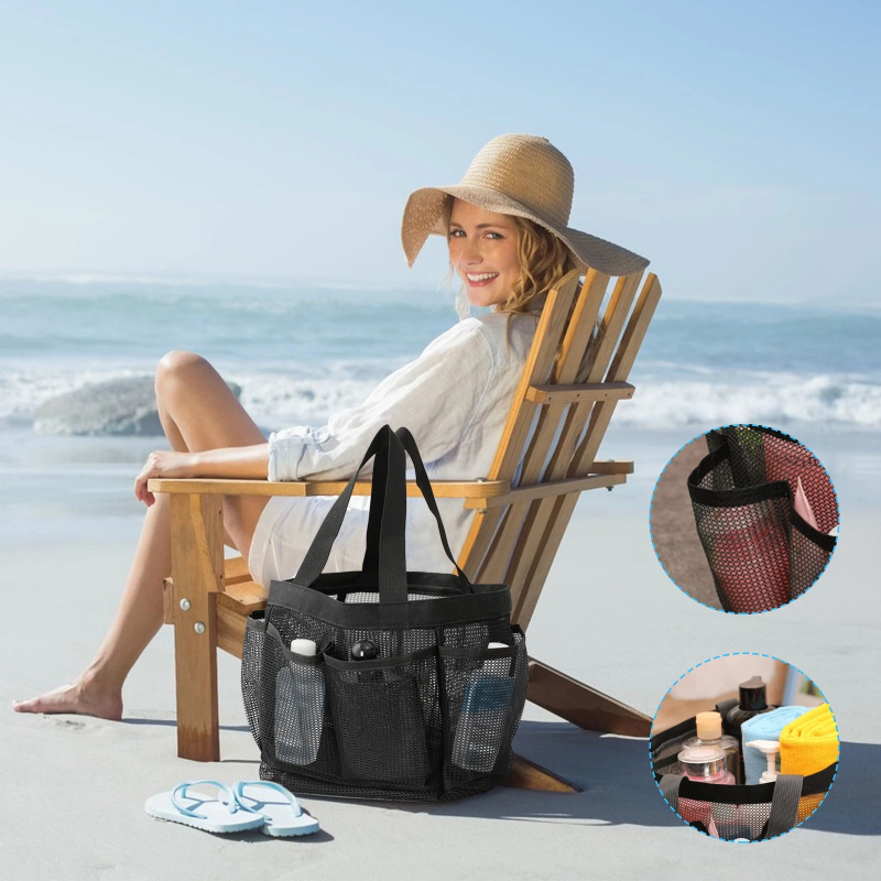 Tas Pantai Jaring Anti Pasir,  - Tote Bag Beach ulasan dan harga
