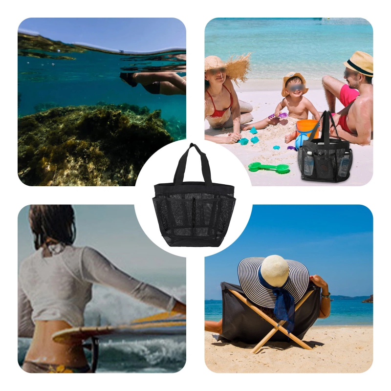 Tas Pantai Jaring Anti Pasir,  - Tote Bag Beach ulasan dan harga